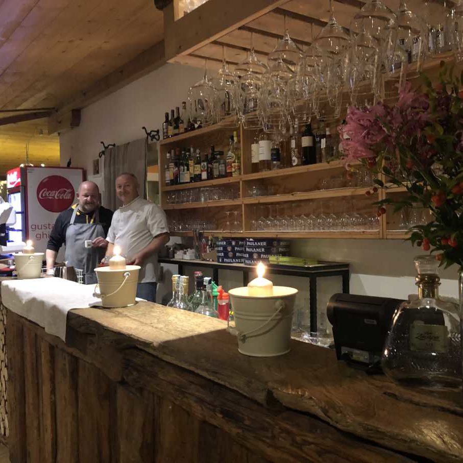 Bar giardino Osteria del Viaggiatore Godo