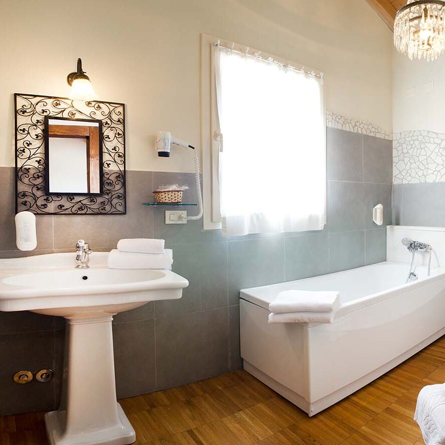 Locanda del Viaggiatore bagno camera superior
