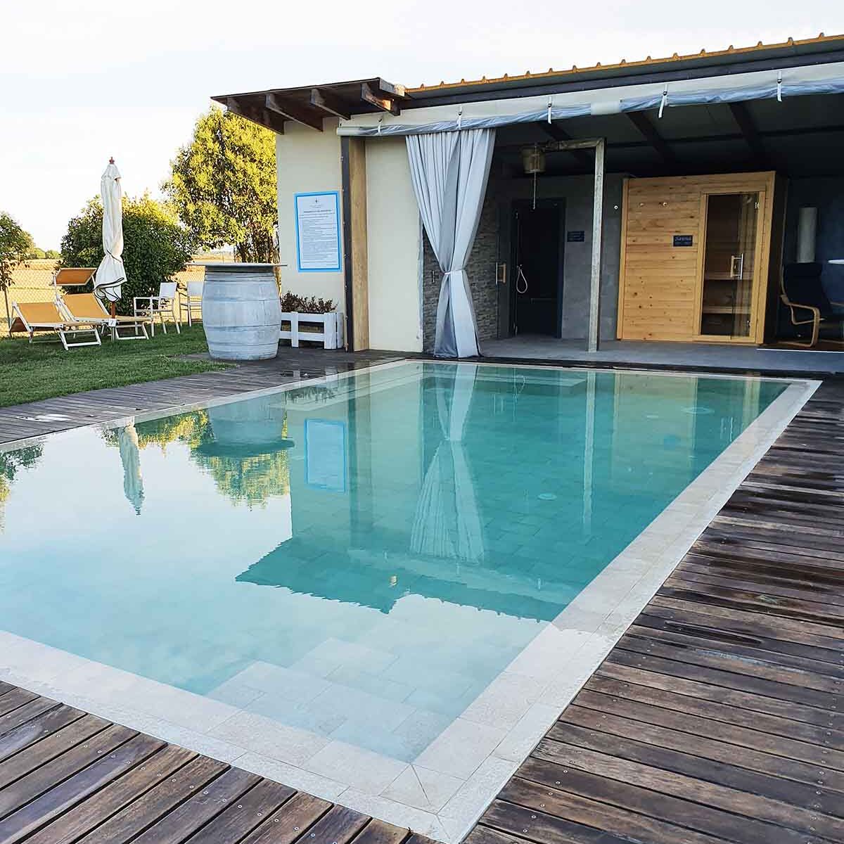 Piscina osteria e locanda del viaggiatore godo ravenna